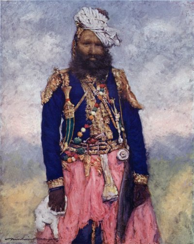 A Retainer from Rajgarh by Mortimer Ludington Menpes